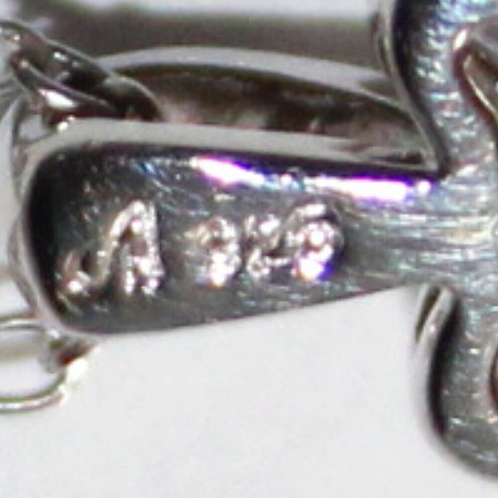 Sterling Silver Amethyst Heart Necklace - Picture 6 of 7